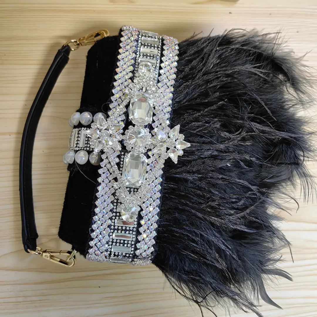 Velora Feather Handbag LUXBAG