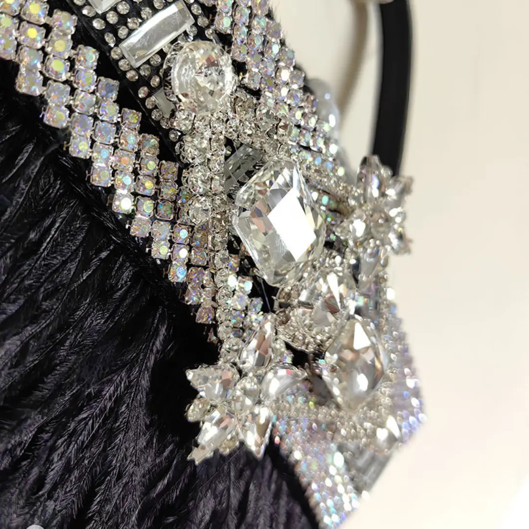 Velora Feather Handbag LUXBAG