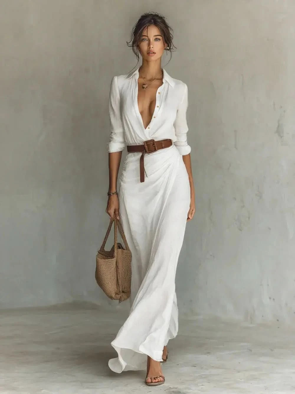 CELINE - LAPEL DRESS MollyBoo