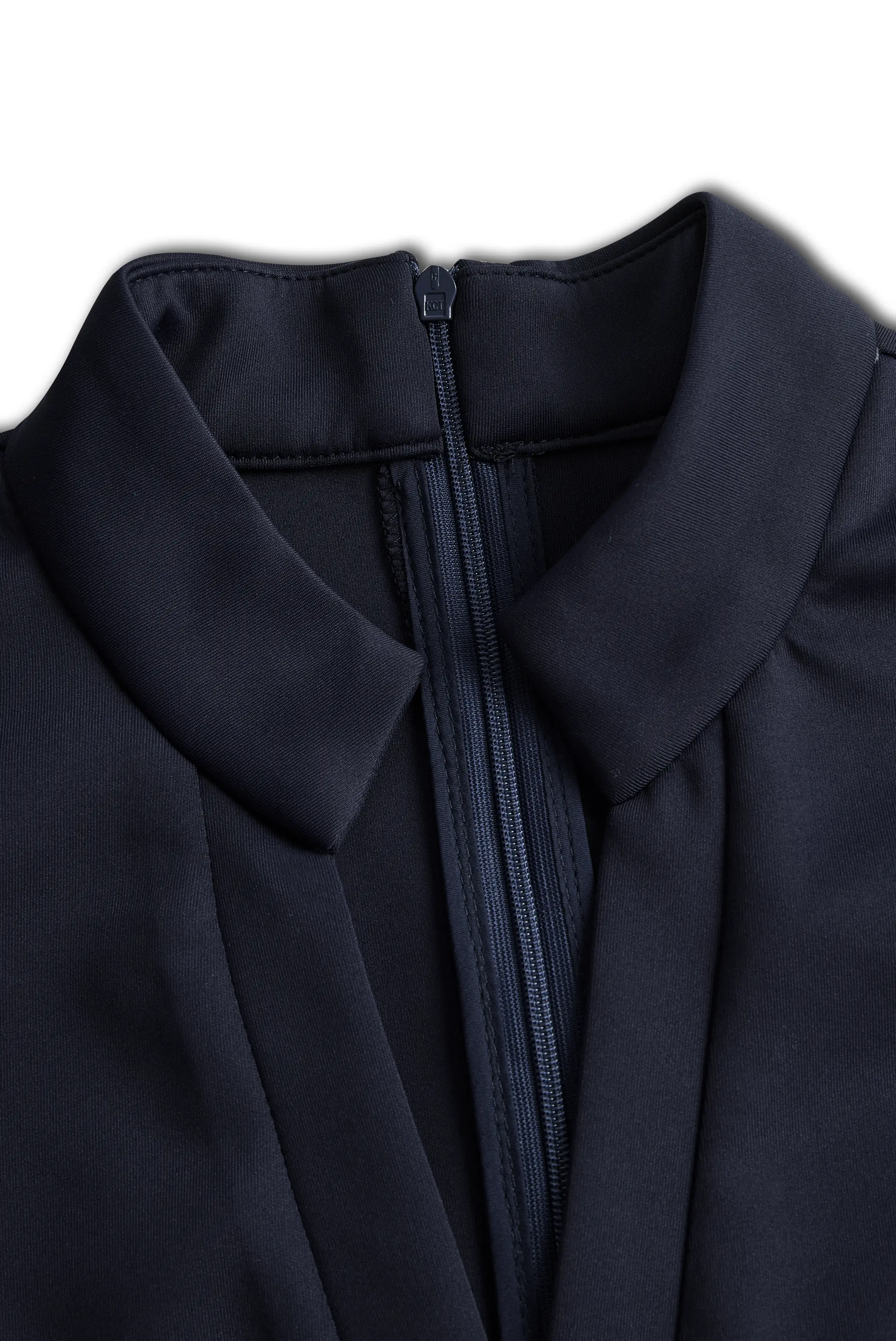 Elegant Sleeveless Navy Sheath Dress - Timeless Professional Chic MollyBoo