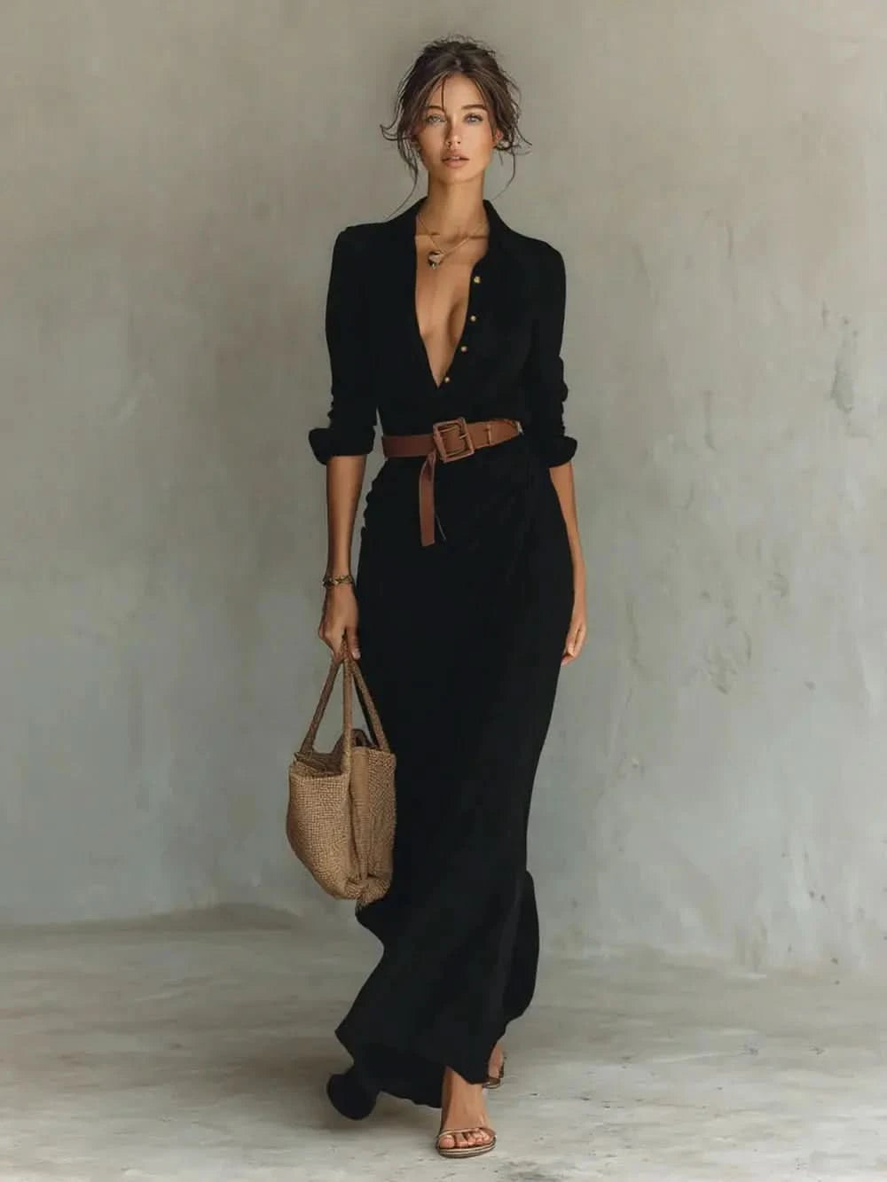 CELINE - LAPEL DRESS MollyBoo