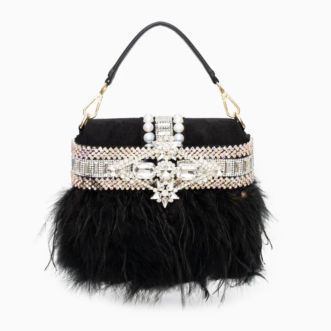 Velora Feather Handbag LUXBAG