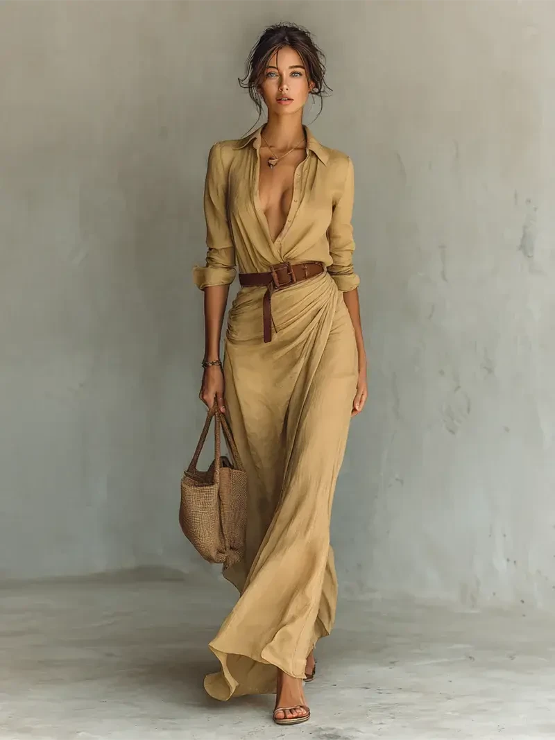 CELINE - LAPEL DRESS MollyBoo