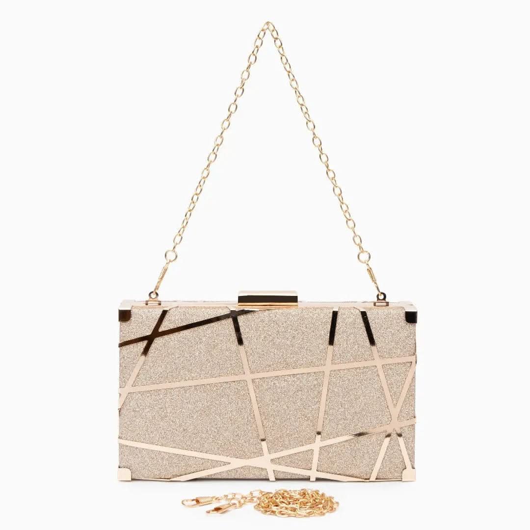 Geometric Clutch Bag LUXBAG