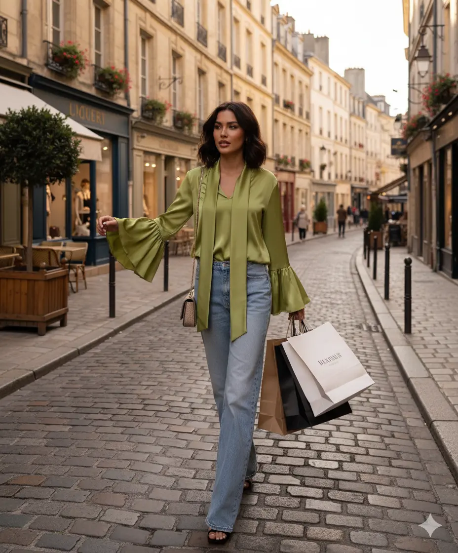 Camila - Silk Shirt MollyBoo