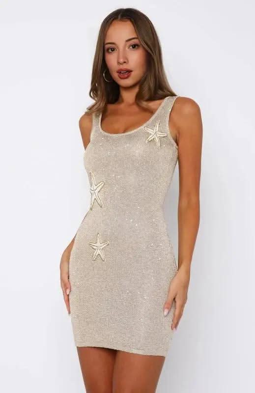 Gen Z Love Sequin Knit Mini Dress A minha loja