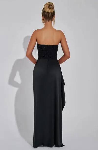 Emrielle Luxe Satin Maxi Dress A minha loja