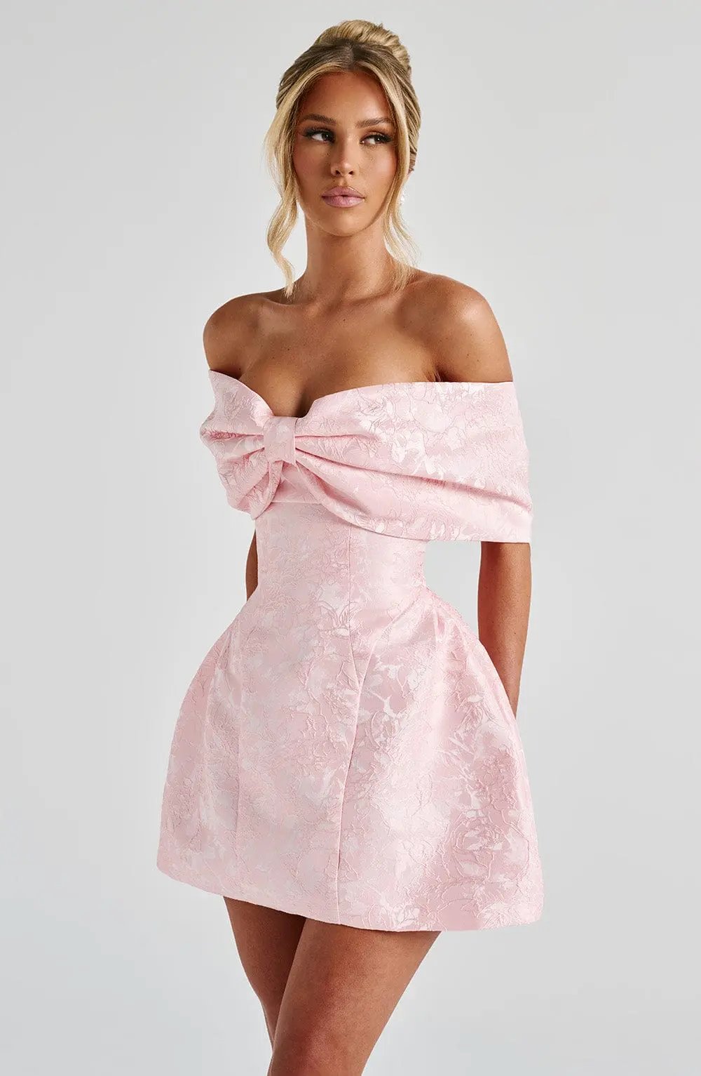 Raquel Dress – Blush: Structured Beauty MollyBoo