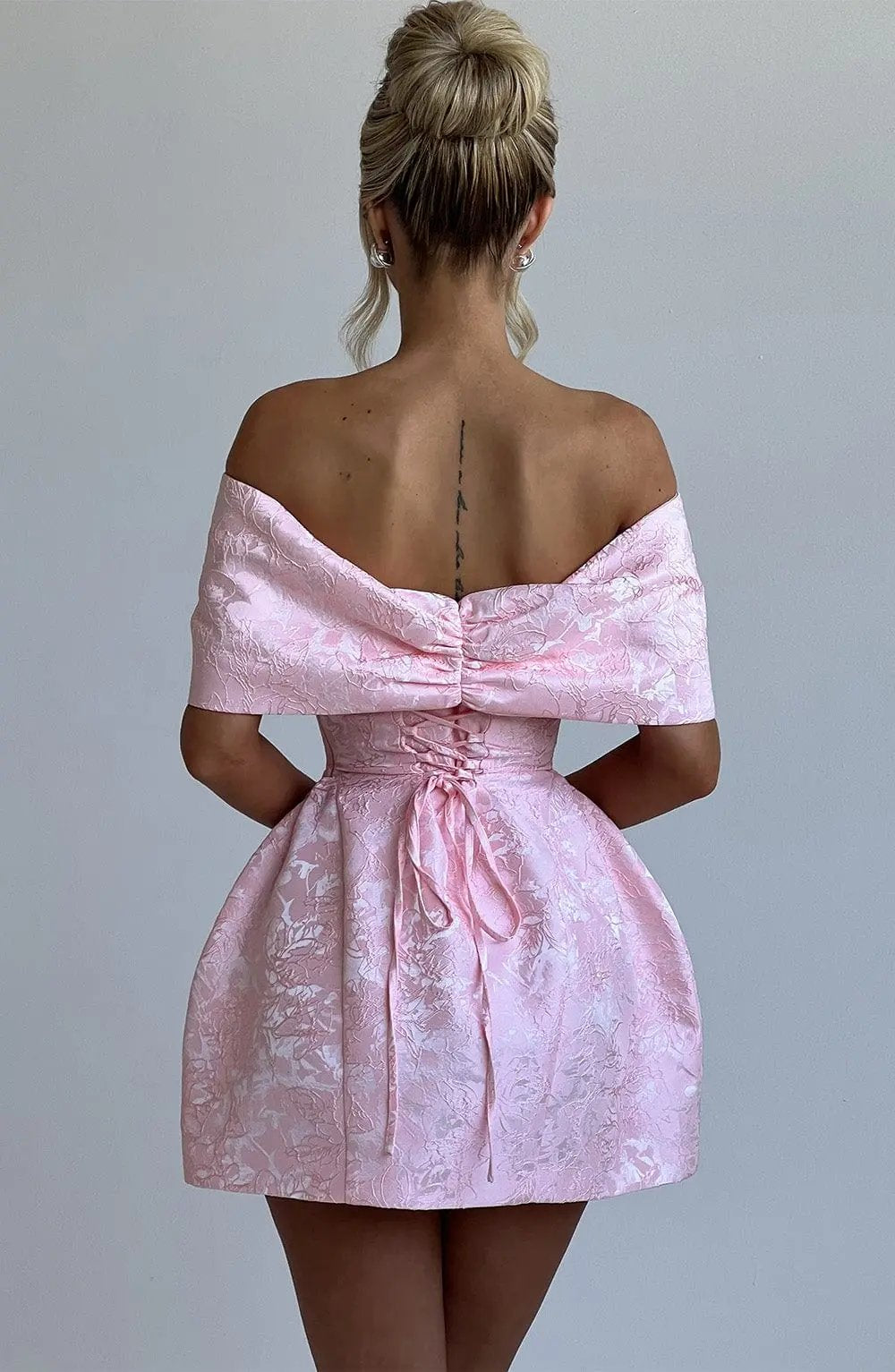 Raquel Dress – Blush: Structured Beauty MollyBoo