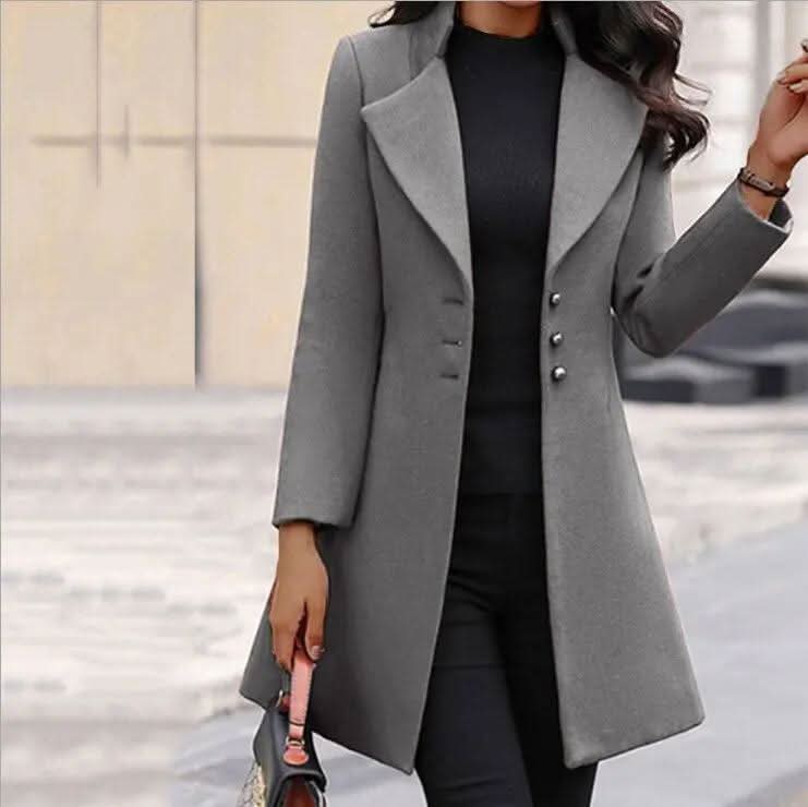 Christina - Wool Blend Coat MollyBoo