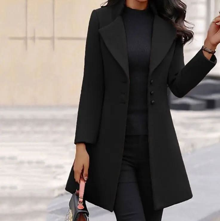 Christina - Wool Blend Coat MollyBoo