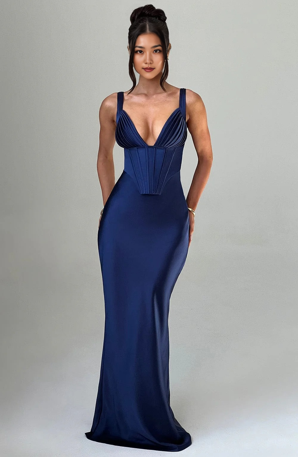 Robe Shaélle Maxi Élégance et Raffinement Parisien MOLLYBOO