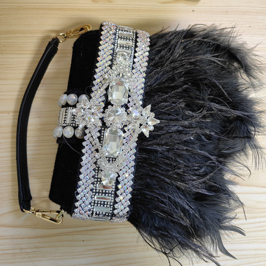 Velora Feather Handbag LUXBAG