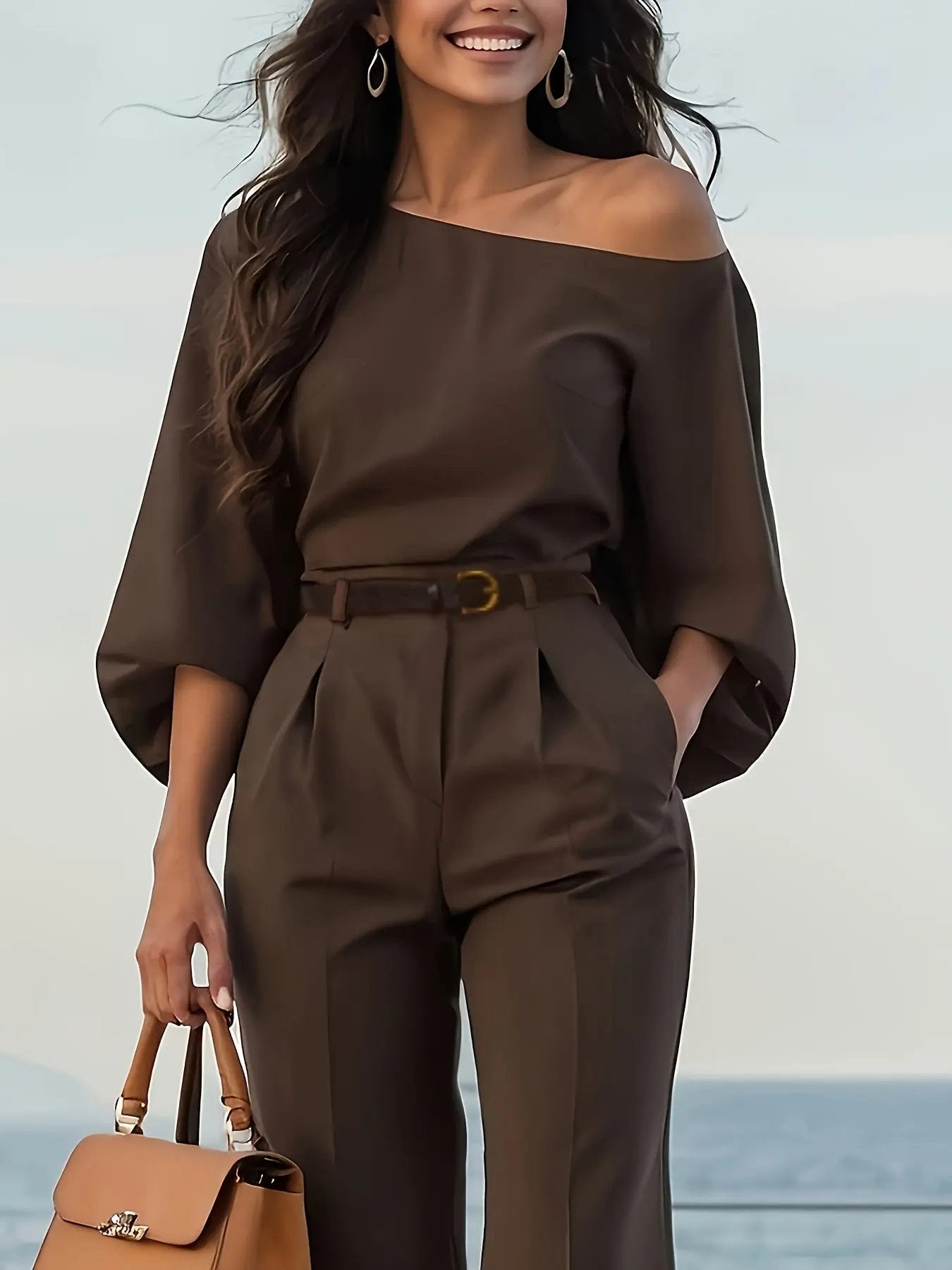 Mollyboo Elegant Asymmetrical Set - Sophistication and Style MollyBoo