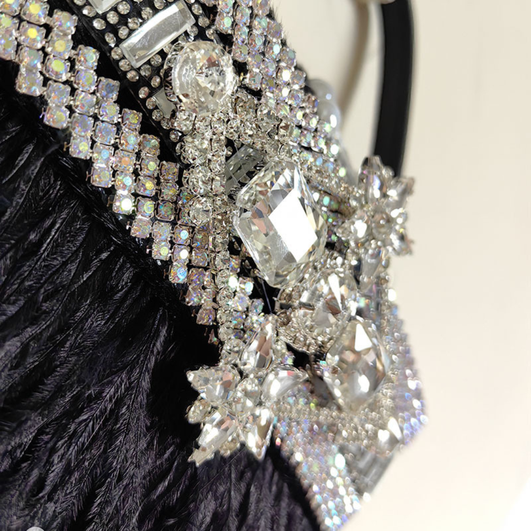 Velora Feather Handbag LUXBAG