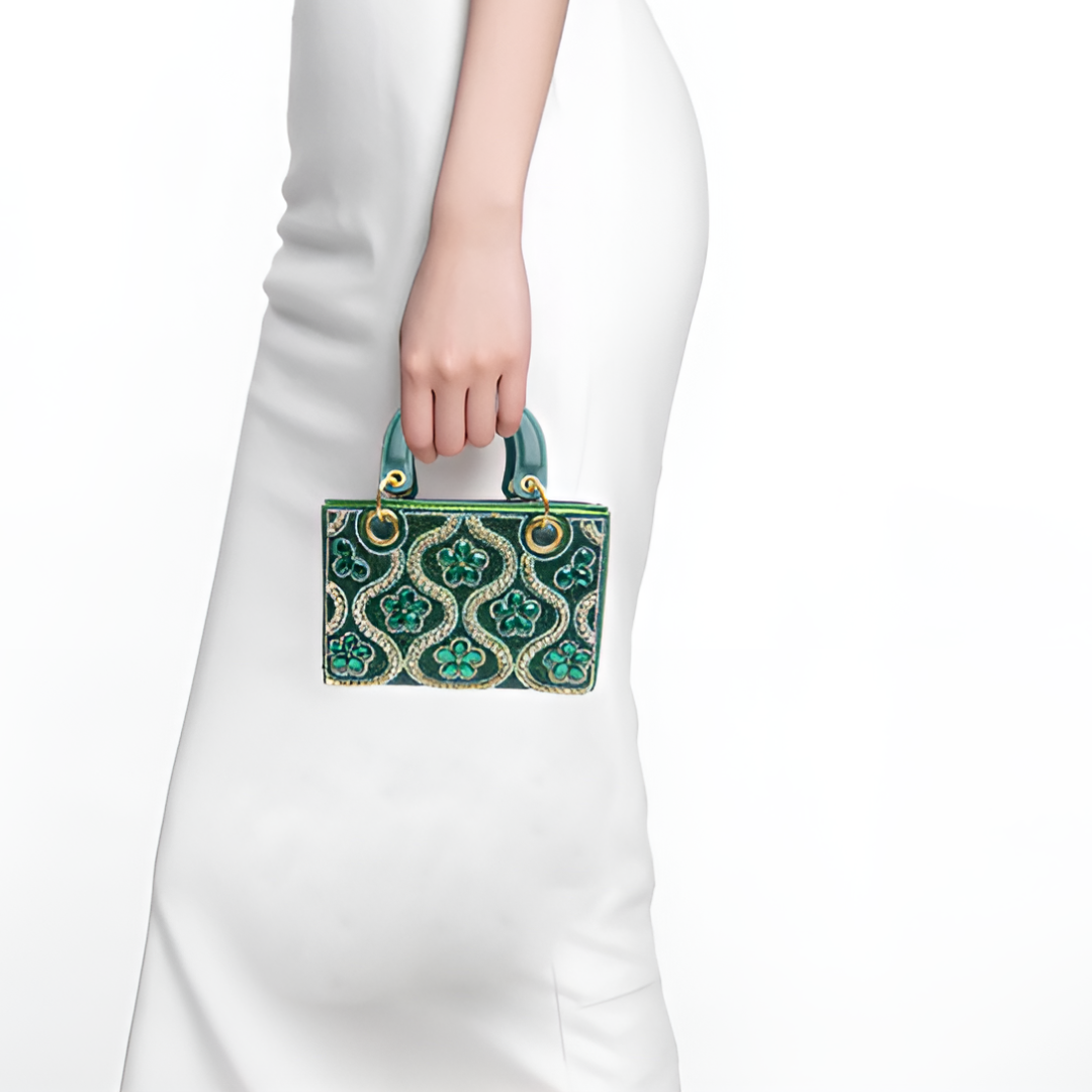 Kenta Emerald Handbag (NL) LUXBAG