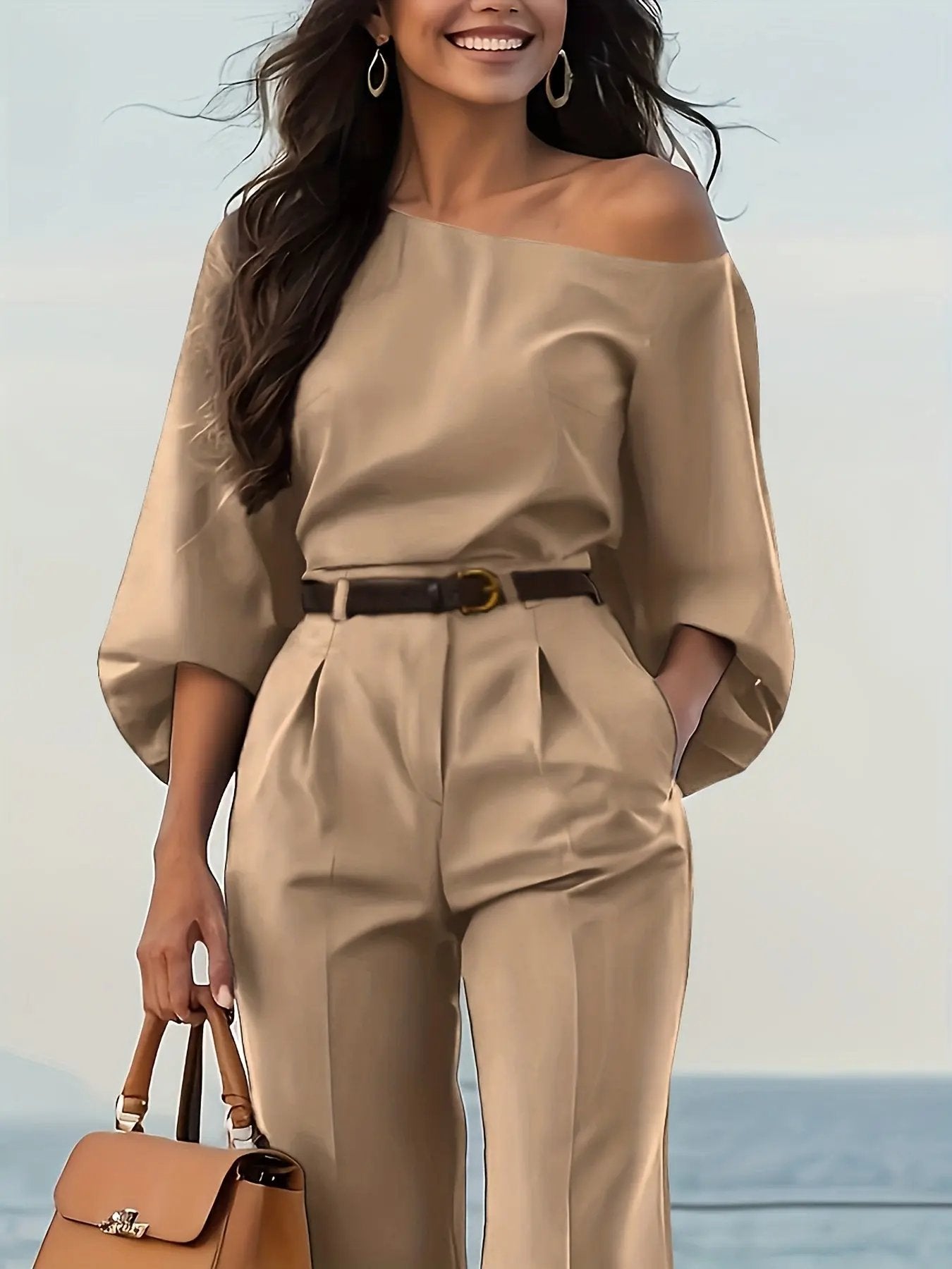 Mollyboo Elegant Asymmetrical Set - Sophistication and Style MollyBoo