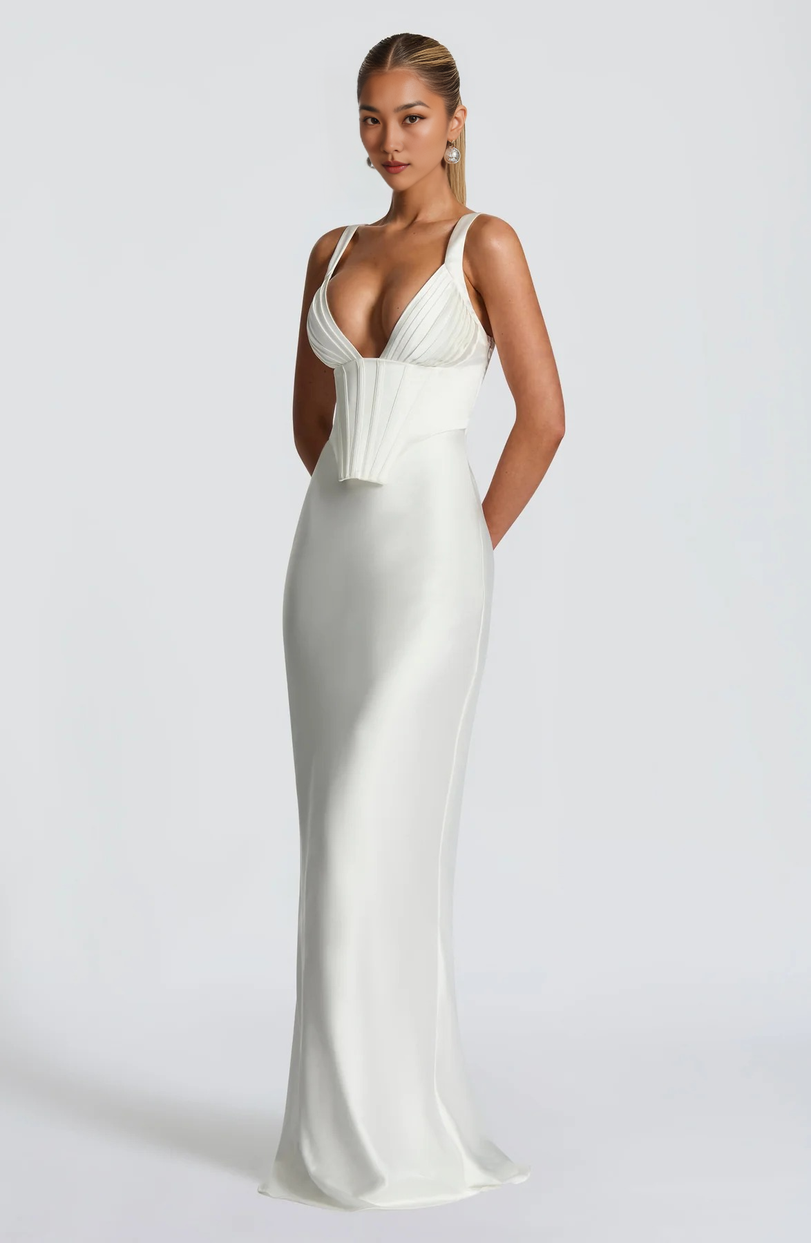 Robe Shaélle Maxi Élégance et Raffinement Parisien MOLLYBOO