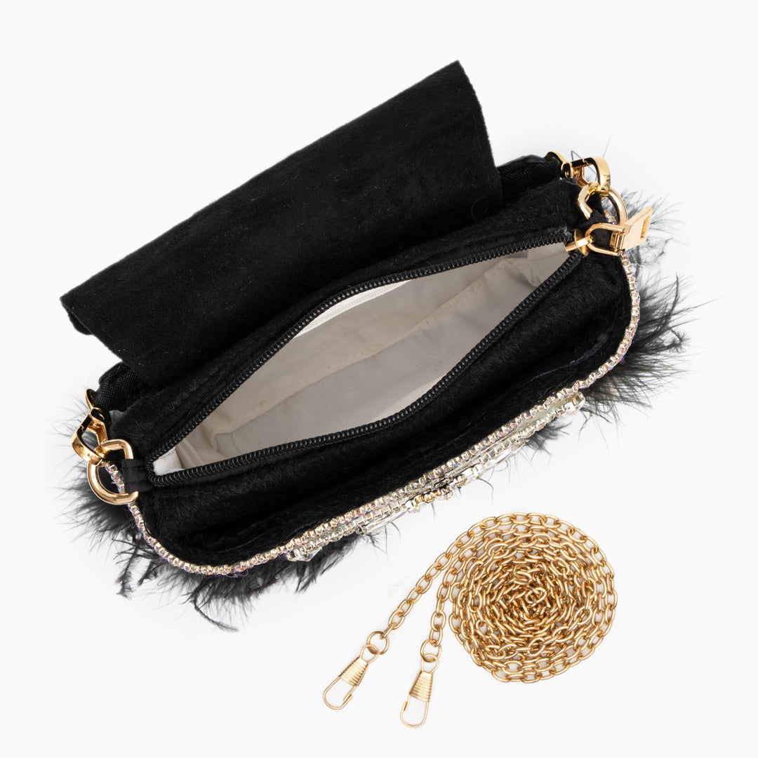 Velora Feather Handbag LUXBAG