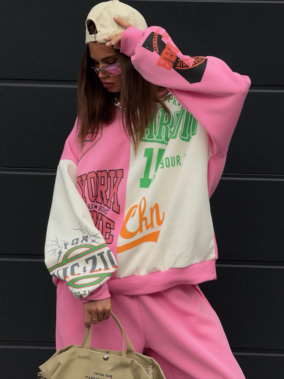 Ensemble survêtement oversize femme