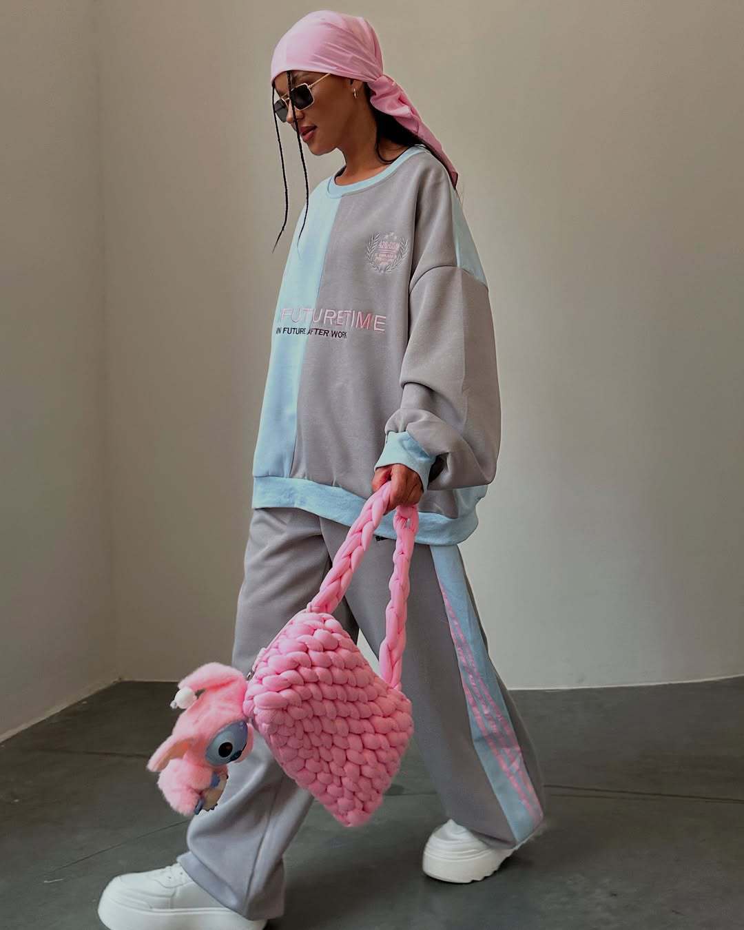 Ensemble survêtement oversize femme