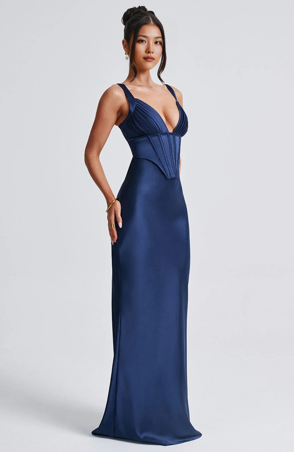 Robe Shaélle Maxi Élégance et Raffinement Parisien MOLLYBOO