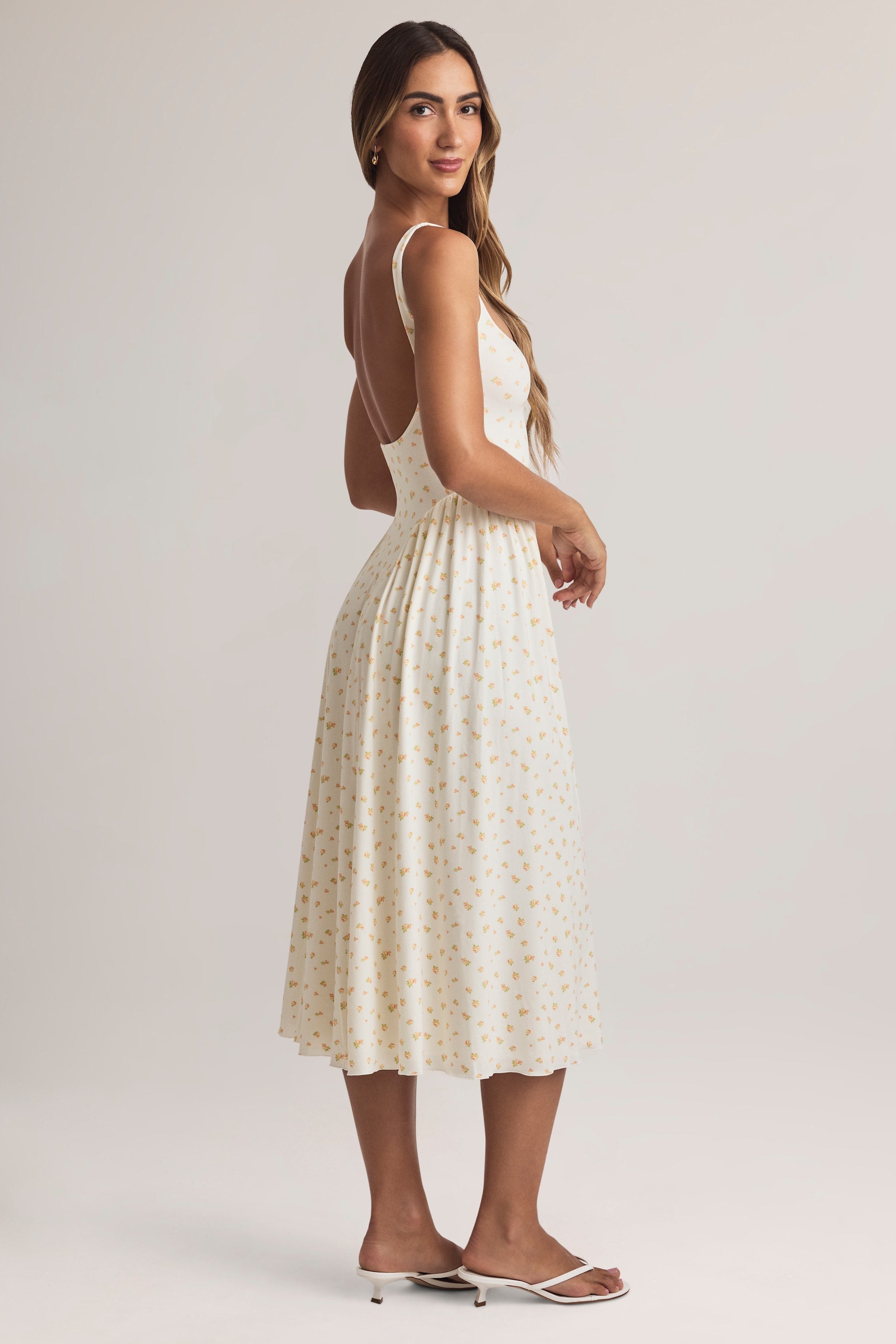 Robe Midaxi Aireen – Élégance Florale