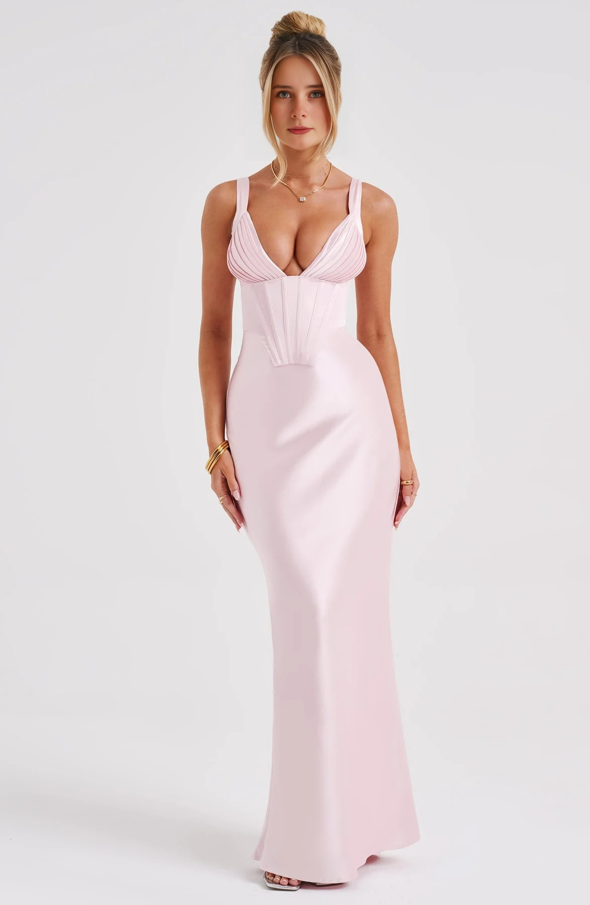 Robe Shaélle Maxi Élégance et Raffinement Parisien MOLLYBOO