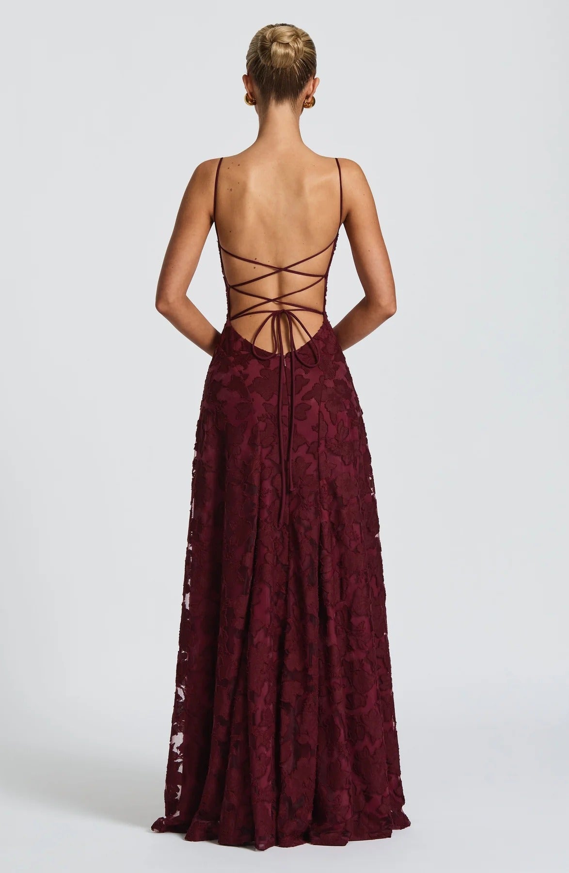 Francis Elegant Cowl Maxi Dress A minha loja