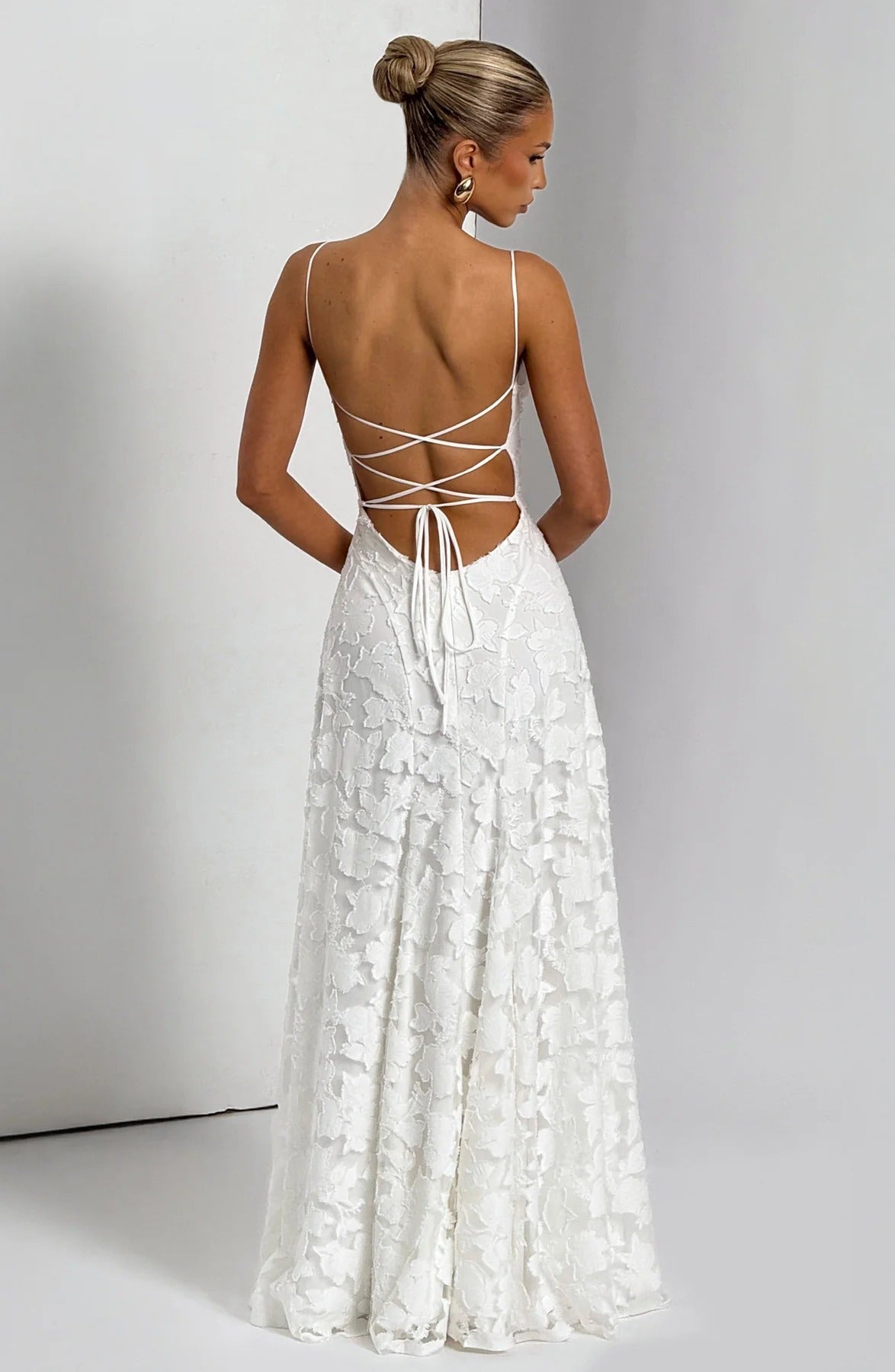 Francis Elegant Cowl Maxi Dress A minha loja