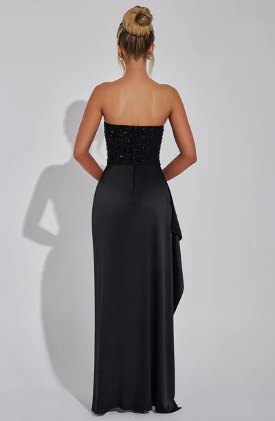 Emrielle Luxe Satin Maxi Dress A minha loja