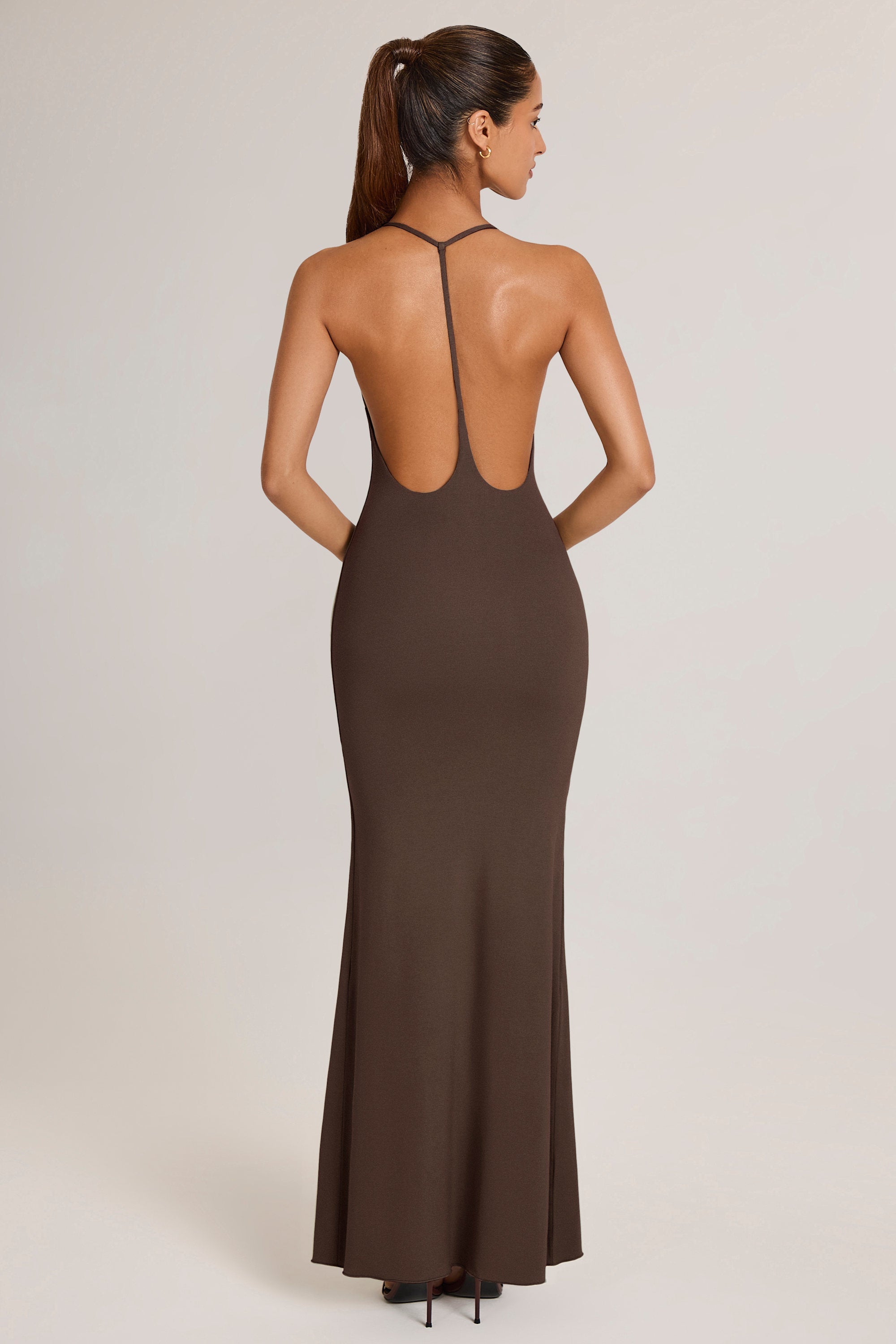Robe Longue Leire Élégance Épurée & Silhouette Sculptée