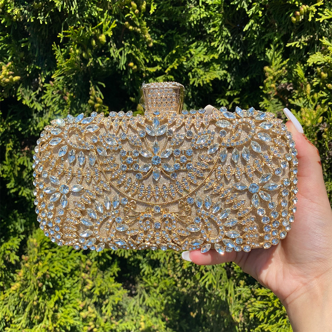 Luxurious Flower Clutch Bag LUXBAG
