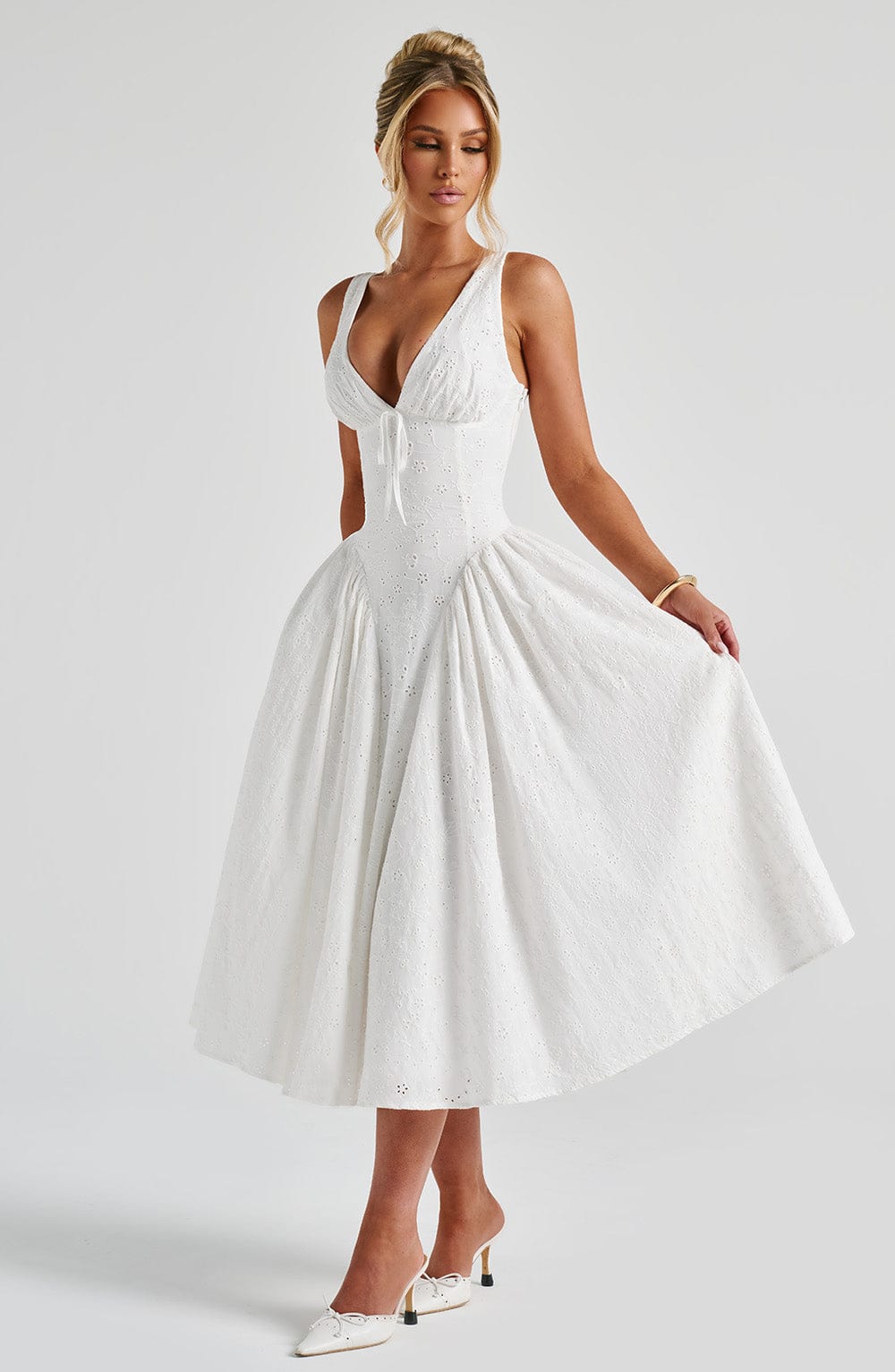 Monroe Dress – Romantic Ivory