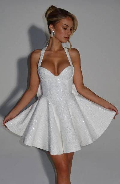 Georgette Juliette Sequin Mini Dress MOLLYBOO